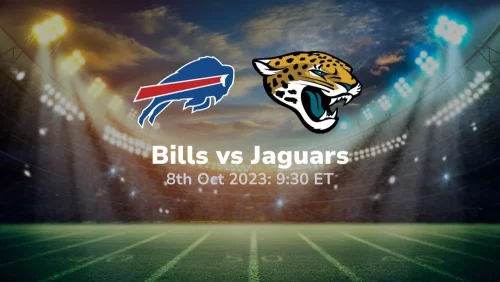 buffalo bills vs jacksonville jaguars prediction & betting tips 10/8/2023 sport preview