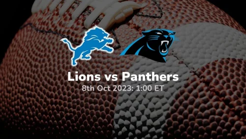 detroit lions vs carolina panthers prediction & betting tips 10/8/2023 sport preview