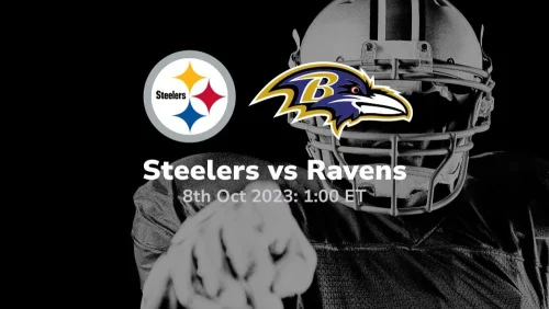pittsburgh steelers vs baltimore ravens prediction & betting tips 10/8/2023 sport preview