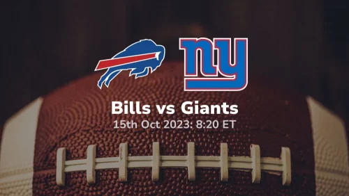 buffalo bills vs new york giants prediction & betting tips 10/15/2023 sport preview