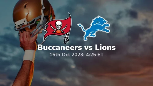 tampa bay buccaneers vs detroit lions prediction & betting tips 10/15/2023 sport preview