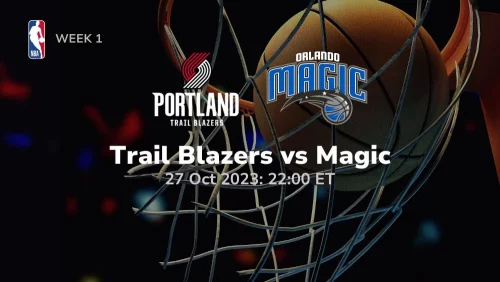 portland trail blazers vs orlando magic prediction 10/27/2023 sport preview