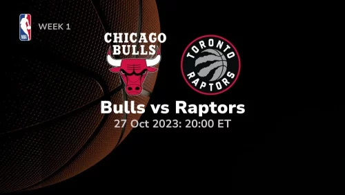 chicago bulls vs toronto raptors prediction 10/27/2023 sport preview