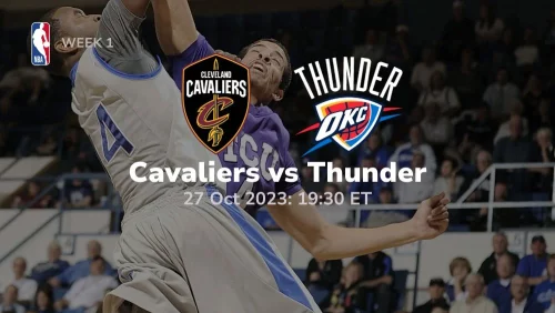 cleveland cavaliers vs oklahoma city thunder 10/27/2023 sport preview