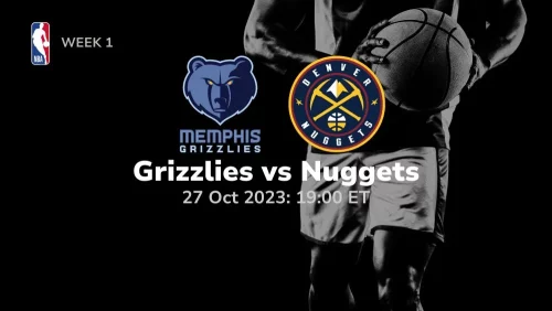 memphis grizzlies vs denver nuggets prediction 10/27/2023 sport preview