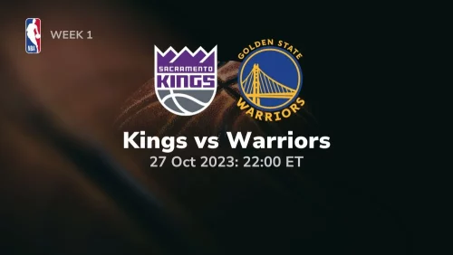 sacramento kings vs golden state warriors prediction 10/27/2023 sport preview