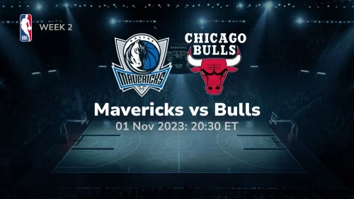 dallas mavericks vs chicago bulls prediction 11/1/2023 sport preview