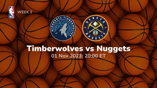 minnesota timberwolves vs denver nuggets prediction 11/1/2023 sport preview