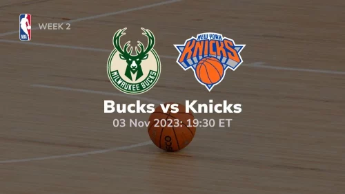 milwaukee bucks vs new york knicks prediction 11/3/2023 sport preview