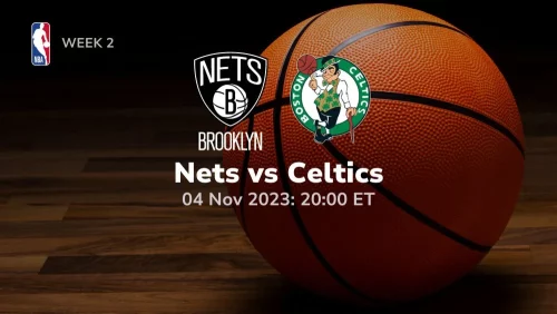 brooklyn nets vs boston celtics prediction & betting tips 11/4/2023
