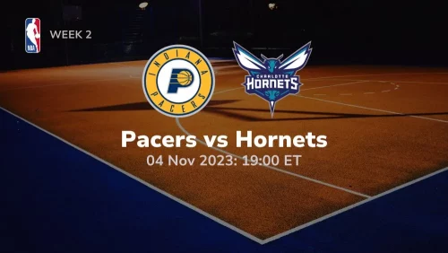 indiana pacers vs charlotte hornets prediction & betting tips 11/4/2023 sport preview