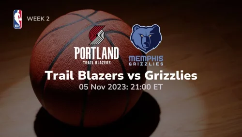 portland trail blazers vs memphis grizzlies prediction & betting tips 11/5/2023 sport preview