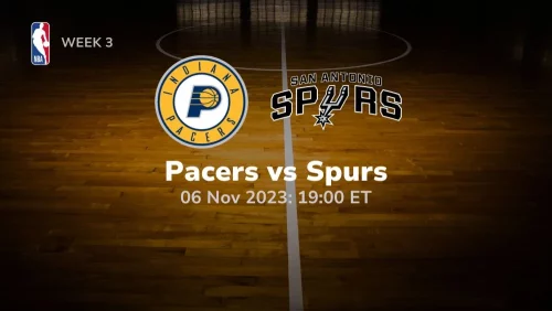 indiana pacers vs san antonio spurs prediction & betting tips 11/6/2023 sport preview