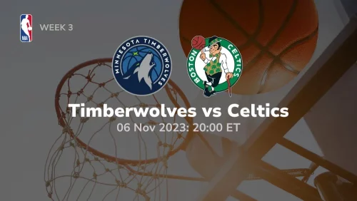 minnesota timberwolves vs boston celtics prediction & betting tips 11/6/2023 sport preview