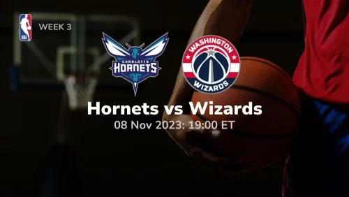 charlotte hornets vs washington wizards Prediction & Betting Tips 11/8/2023 sport preview