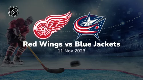 detroit red wings vs columbus blue jackets prediction & betting tips 11/11/2023