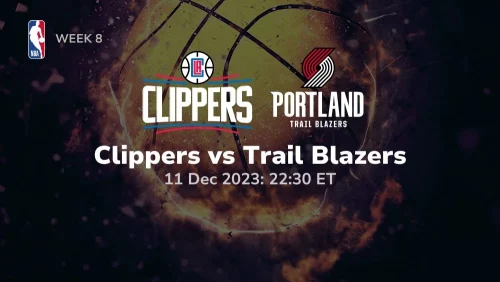 los angeles clippers vs portland trail blazers prediction 12/11/2023 sport preview