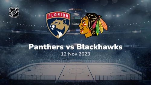 florida panthers vs chicago blackhawks prediction 11/12/2023 sport preview
