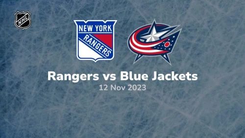 new york rangers vs columbus blue jackets prediction 11/12/2023 sport preview