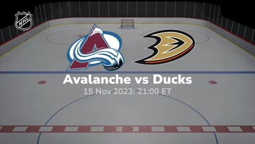 colorado avalanche vs anaheim ducks prediction 11/15/2023 sport preview