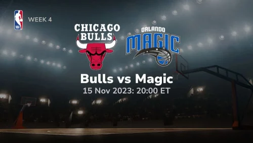 chicago bulls vs orlando magic prediction 11/15/2023 sport preview