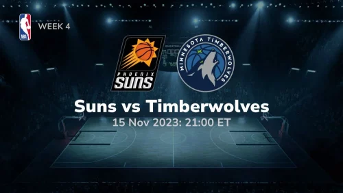 pheonix suns vs minnesota timberwolves prediction 11/15/2023 sport preview