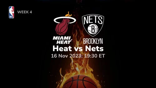 miami heat vs brooklyn nets prediction 11/16/2023 sport preview