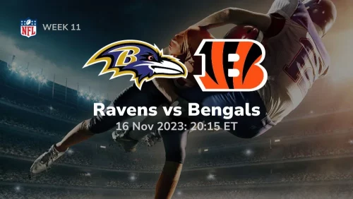 baltimore ravens vs cincinnati bengals prediction 11/16/2023 sport preview
