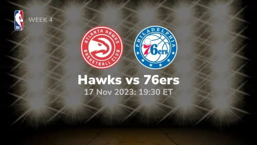 atlanta hawks vs philadelphia 76ers prediction 11/17/2023 sport preview