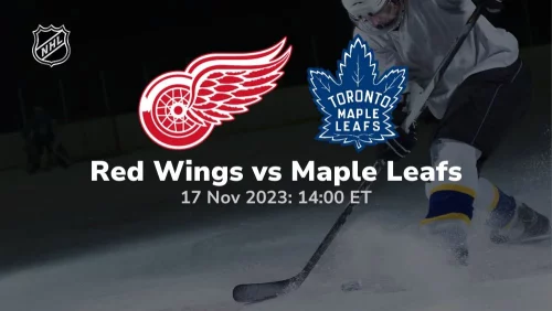 detroit redwings vs toronto maple leafs 11/17/2023 sport preview