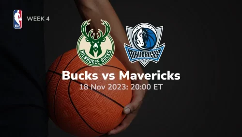 milwaukee bucks vs dallas mavericks prediction 11/18/2023 sport preview
