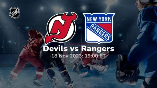 new jersey devils vs new york rangers 11/18/2023 sport preview