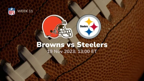 cleveland browns vs pittsburgh steelers prediction 11/19/2023 sport preview