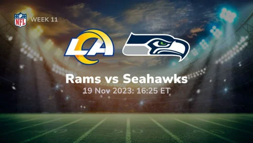 los angeles rams vs seattle seahawks prediction 11/19/2023 sport preview