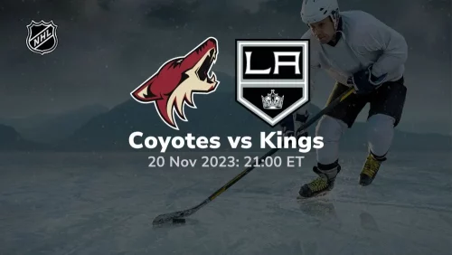 arizona coyotes vs los angeles kings 11/20/2023 sport preview