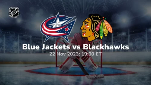 columbus blue jackets vs chicago blackhawks 11/22/2023 sport preview