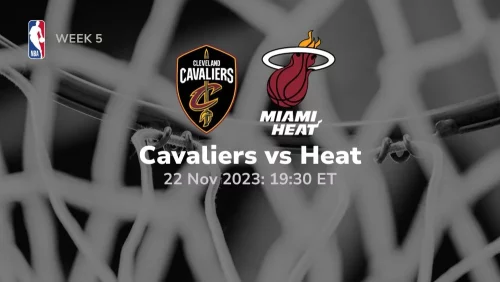 cleveland cavaliers vs miami heat prediction 11/22/2023 sport preview