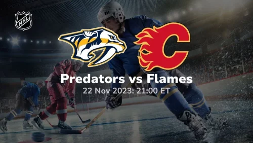 nashville predators vs calgary flames 11/22/2023 sport preview