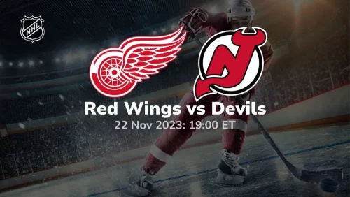 detroit red wings vs new jersey devils 11/22/2023 sport preview