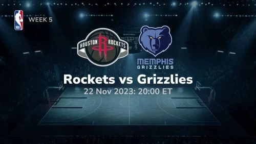 houston rockets vs memphis grizzlies prediction 11/22/2023 sport preview