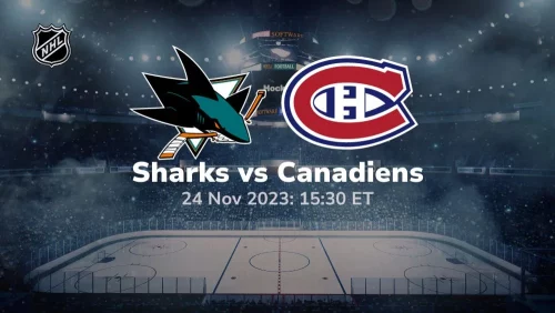 san jose sharks vs montreal canadiens 11/24/2023 sport preview