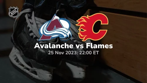 colorado avalanche vs calgary flames 11/25/2023 sport preview
