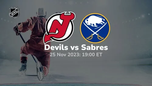 new jersey devils vs buffalo sabres 11/25/2023 sport preview