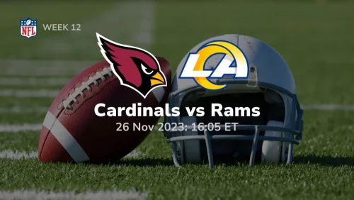 arizona cardinals vs los angeles rams prediction 11/26/2023 sport preview