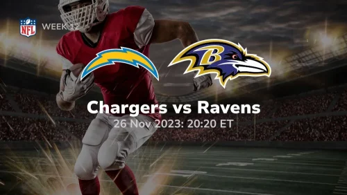 los angeles chargers vs baltimore ravens prediction 11/26/2023 sport preview