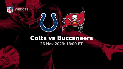 indianapolis colts vs tampa bay buccaneers prediction 11/26/2023 sport preview