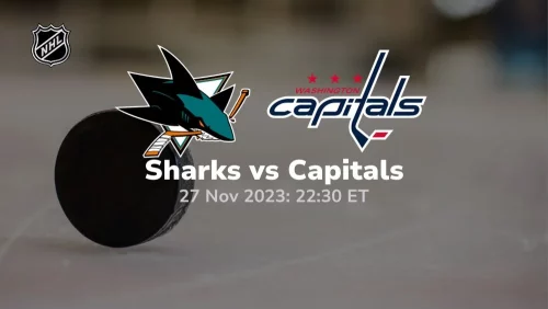 san jose sharks vs washington capitals 11/27/2023 sport preview