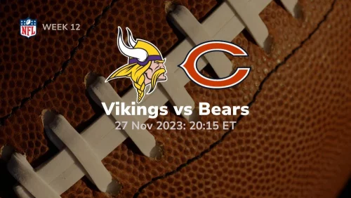 minnesota vikings vs chicago bears prediction 11/27/2023 sport preview