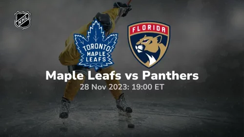 toronto maple leafs vs florida panthers 11/28/2023 sport preview