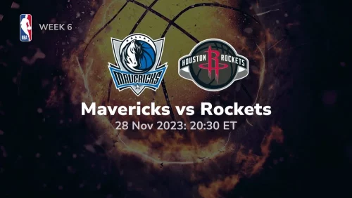 dallas mavericks vs houston rockets prediction 11/28/2023 sport preview